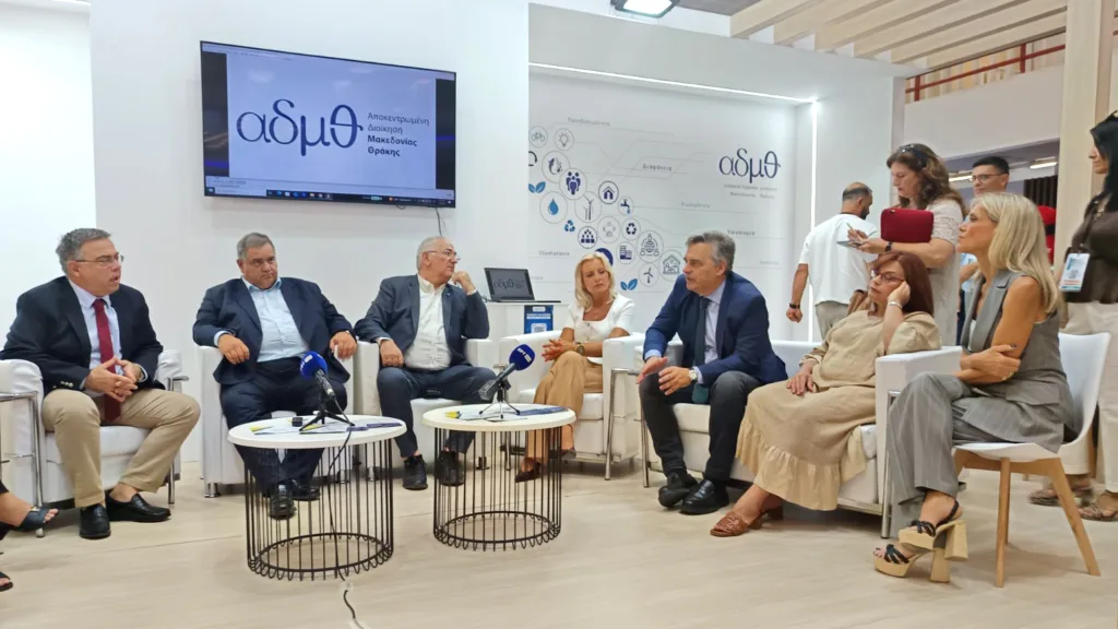 Ο Δημήτρης Κατσαρός στη συνάντηση των Γραμματέων των Αποκεντρωμένων Διοικήσεων της χώρας στην 89η Δ.Ε.Θ.