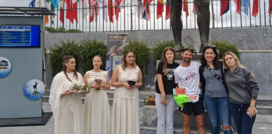 Ο Πατρινός που τερμάτισε στο Σπάρταθλον, κίνητρο η μνήμη της μητέρας του