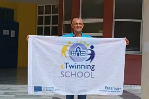 Απόκτηση ευρωπαϊκού τίτλου “eTwinning School” από το Γυμνάσιο Σαραβαλίου