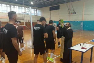 Αγιασμός στον ΑΟ Αιγιαλέων