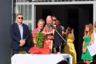 Στα σχολεία της Πάτρας ο Δημήτρης Κατσαρός για τον Αγιασμό