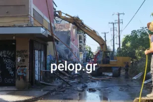 Πάτρα: Γκρεμίστηκε το πρώην «Χάραμα», τι χτίζεται ΦΩΤΟ, ΒΙΝΤΕΟ