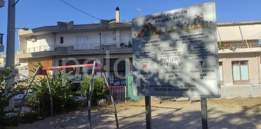 Πάτρα: Χαβούζα αντί για παιδική χαρά πίσω από τα ΚΑΠΗ των Προσφυγικών ΦΩΤΟ Πάτρα: Χαβούζα αντί για παιδική χαρά πίσω από τα ΚΑΠΗ των Προσφυγικών ΦΩΤΟ