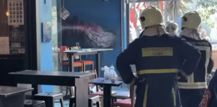 Έκρηξη φιάλης υγραερίου στο κέντρο του Ηρακλείου κοντά στον Άγιο Μηνά, ένας τραυματίας ΒΙΝΤΕΟ