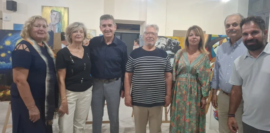 «Μορφές Τέχνης» στην Κάτω Αχαΐα: Έκθεση ζωγραφικής με έμπνευση και συναίσθημα «Μορφές Τέχνης» στην Κάτω Αχαΐα: Έκθεση ζωγραφικής με έμπνευση και συναίσθημα
