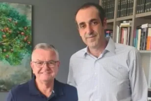Με τον Γρηγόρη Δημητριάδη συναντήθηκε ο Αντώνης Κουνάβης