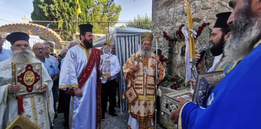 Με λαμπρότητα η πανήγυρις της Παναγίας Φιλοκαλιωτίσσης στη Δυτική Αχαΐα Με λαμπρότητα η πανήγυρις της Παναγίας Φιλοκαλιωτίσσης στη Δυτική Αχαΐα