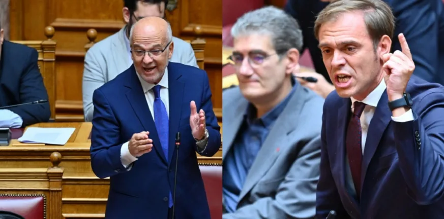 Άγρια σύγκρουση στη Βουλή: Φλωρίδης, ΠΑΣΟΚ και ΣΥΡΙΖΑ σε «πολιτική αρένα» για τη δικογραφία Άγρια σύγκρουση στη Βουλή: Φλωρίδης, ΠΑΣΟΚ και ΣΥΡΙΖΑ σε «πολιτική αρένα» για τη δικογραφία