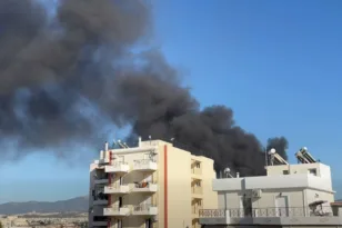 Συναγερμός, φωτιά στου Ρέντη, ΦΩΤΟ, ΒΙΝΤΕΟ