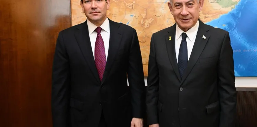 Νετανιάχου-Ρούμπιο: Στόχος να χτυπηθεί το πυρηνικό πρόγραμμα του Ιραν Νετανιάχου-Ρούμπιο: Στόχος να χτυπηθεί το πυρηνικό πρόγραμμα του Ιραν
