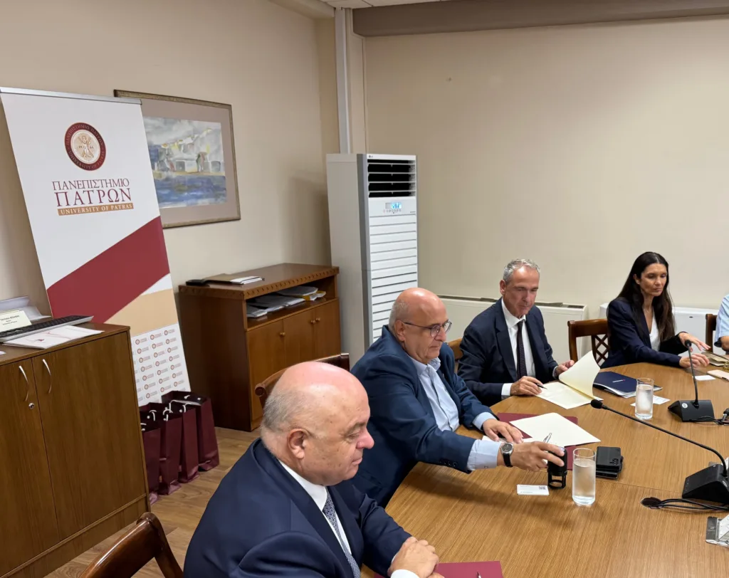 Υπογραφή Μνημονίου Συνεργασίας μεταξύ του Πανεπιστημίου Πατρών και της Eurobank μέσω του egg – enter grow go