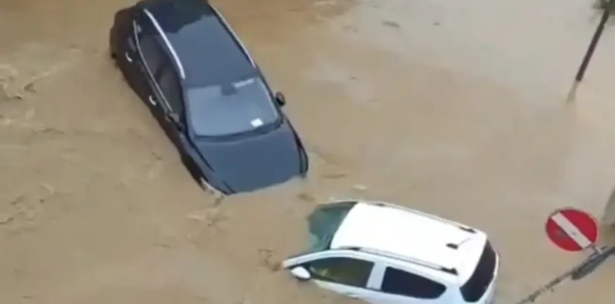 Πλημμύρισαν στην Ιταλία, σοκαριστικές οι εικόνες