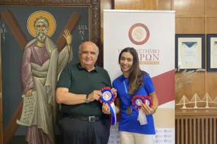 Διάκριση και χάλκινο μετάλλιο για την πατρινή “αμαζόνα”, Δανάη Καμπέρου