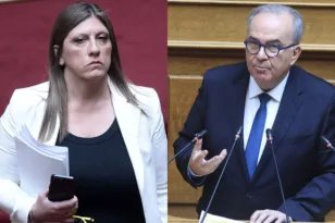 Κόντρα Παπαθανάση – Κωνσταντοπούλου στη Βουλή για τα Τέμπη