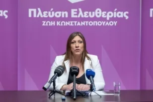 Ζωή Κωνσταντοπούλου: «Δικαιούμαστε μια καλύτερη ζωή με αξιοπρέπεια»
