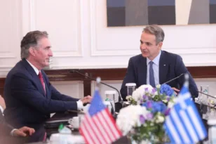 Μητσοτάκης με τον «τσάρο» Ενέργειας των ΗΠΑ: Η Chevron επιβεβαιώνει τα ελληνικά κυριαρχικά δικαιώματα νότια της Κρήτης