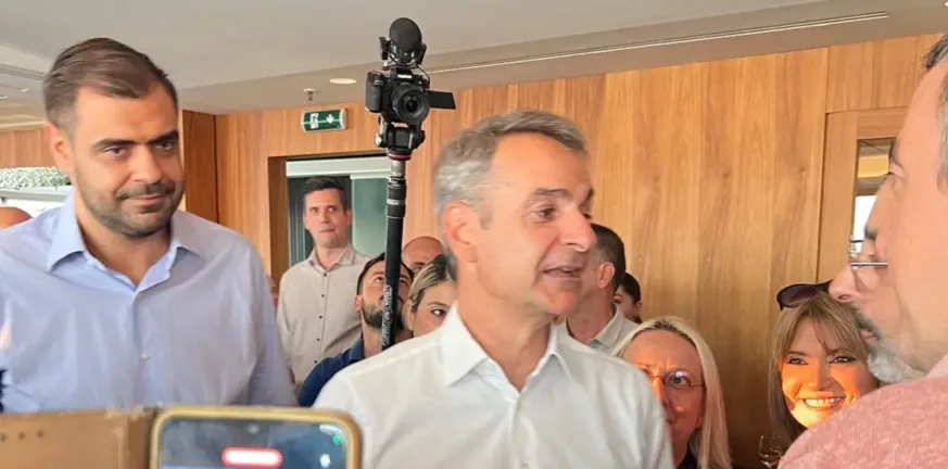 Ο Μητσοτάκης για την πολιτική της κυβέρνησης, τον Τσίπρα, τις εκλογές και την Εθνική μπάσκετ! ΒΙΝΤΕΟ Ο Μητσοτάκης για την πολιτική της κυβέρνησης, τον Τσίπρα, τις εκλογές και την Εθνική μπάσκετ! ΒΙΝΤΕΟ