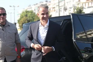 Στον χώρο της ΔΕΘ ο Κυριάκος Μητσοτάκης – Απόψε η ομιλία του, αύριο η συνέντευξη Τύπου