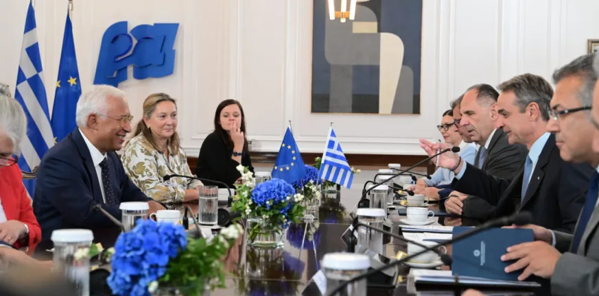 Μέγαρο Μαξίμου: Σε εξέλιξη οι διευρυμένες συνομιλίες Μητσοτάκη - Κόστα, το δείπνο το βράδυ της Κυριακής Μέγαρο Μαξίμου: Σε εξέλιξη οι διευρυμένες συνομιλίες Μητσοτάκη - Κόστα, το δείπνο το βράδυ της Κυριακής