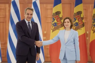 Μητσοτάκης: Η Ελλάδα στηρίζει σθεναρά τη Μολδαβία στην ευρωπαϊκή της πορεία