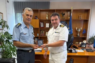 Επίσκεψη του νέου Διοικητή Ναυτικού Σταθμού Ιονίου στη Γενική Αστυνομική Διεύθυνση Δυτικής Ελλάδας