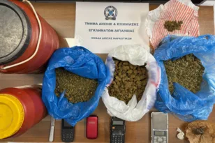 Αίγιο: Κοντέινερ-κρησφύγετο ναρκωτικών – Σύλληψη άνδρα με 380 γραμμάρια κάνναβης ΦΩΤΟ