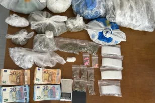 Σύλληψη 18χρονου με κάνναβη, κοκαΐνη και μετρητά!