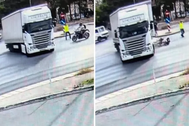 Θεσσαλονίκη: Συγκλονίζει το ΒΙΝΤΕΟ της σύγκρουσης μηχανής με νταλίκα, νεκρός ο 29χρονος μοτοσικλετιστής, βαριές κατηγορίες στους 4 συλληφθέντες