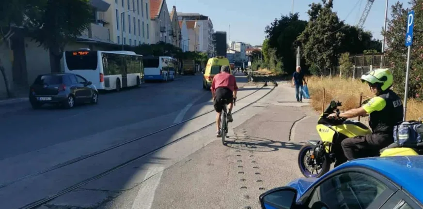 Πάτρα: Τραυματίστηκε ο πατέρας του πρόεδρου του Οικονομικού Επιμελητηρίου στον ποδηλατοδρόμο
