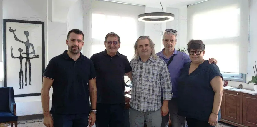 Συνάντηση του Συλλόγου Εκπαιδευτικών Πάτρας με Πελετίδη - Σίμου Συνάντηση του Συλλόγου Εκπαιδευτικών Πάτρας με Πελετίδη - Σίμου