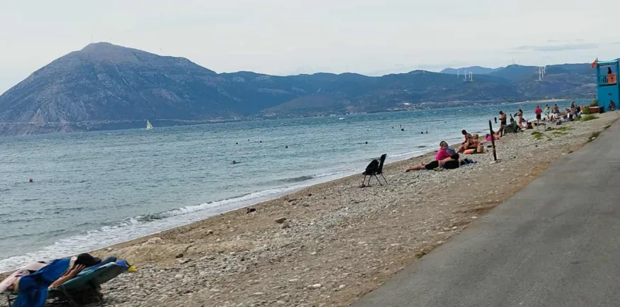 Τα τελευταία μπάνια στην Πλαζ
