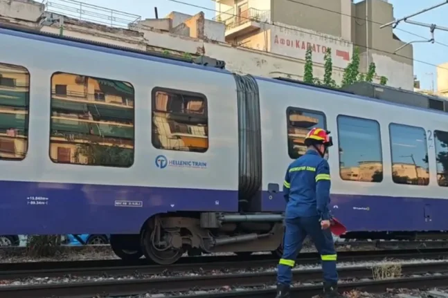 Κωνσταντινουπόλεως και Αθηνών: Τρένο παρέσυρε και σκότωσε πεζό