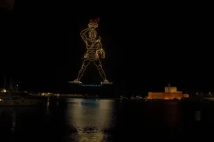 Ρόδος: Εντυπωσιακό drone show για την Παγκόσμια Ημέρα Τουρισμού