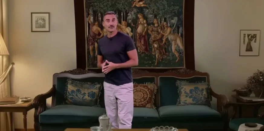 Ο Γιώργος Καπουτζίδης στο σπίτι του «Παρά Πέντε» μετά από 20 χρόνια ΒΙΝΤΕΟ