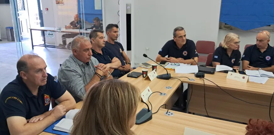 Αιγιάλεια: Συνεδρίαση του Συντονιστικού Πολιτικής Προστασίας ενόψει της αντιπλημμυρικής περιόδου Αιγιάλεια: Συνεδρίαση του Συντονιστικού Πολιτικής Προστασίας ενόψει της αντιπλημμυρικής περιόδου