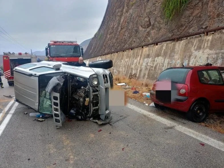 Φωκίδα: Δύο νεκροί σε πλαγιομετωπική σύγκρουση οχημάτων στην Εθνική Οδό Ιτέας – Ναυπάκτου ΦΩΤΟ