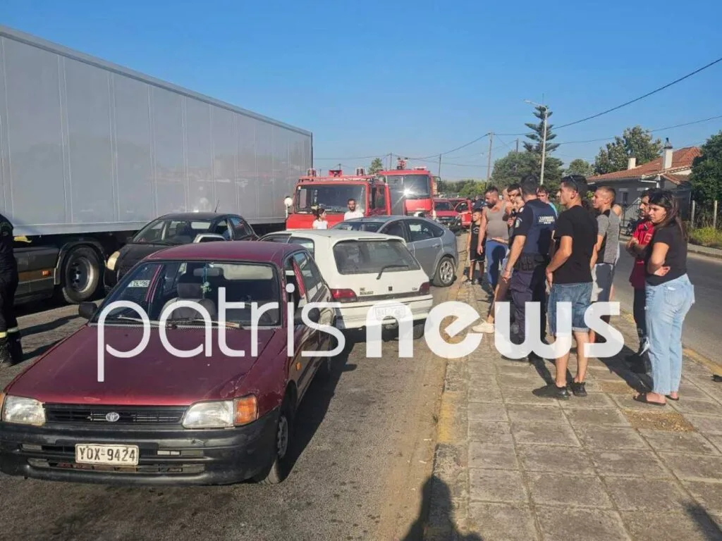 Καραμπόλα τεσσάρων αυτοκινήτων στην Κουρούτα! ΦΩΤΟ