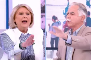 Βούλτεψη σε Μπαλάφα: Στις φλέβες σας ρέει ψέμα, όχι αίμα – Άγριος καβγάς on air ΒΙΝΤΕΟ