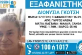 Εξαφανίστηκε στον Πύργο η 57χρονη Διονυσία Γκότση
