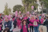 «Πλημμύρισε» η Αμαλιάδα για τον καρκίνο του μαστού ΦΩΤΟ