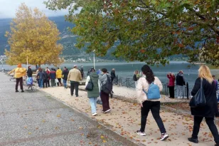 Οι ωφελούμενοι των ΚΔΑΠ ΑμεΑ «ΑΜΠΕΤ ΧΑΣΜΑΝ» και «ΚΟΜΑΙΘΩ» του Κοινωνικού Οργανισμού του Δήμου Πατρέων στα Ιωάννινα