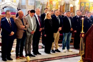 Στις εορταστικές εκδηλώσεις για την ημέρα της ΕΛΑΣ ο Γενικός Γραμματέας της Αποκεντρωμένης Δημήτρης Κατσαρός