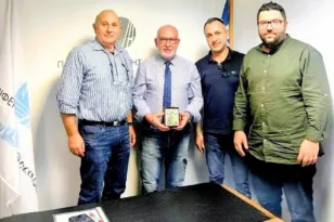 Συνάντηση του Εμπορικού Συλλόγου Αρχαίας Ολυμπίας με τον Αντιπεριφερειάρχη Τουριστικής Ανάπτυξης Π. Σακελλαρόπουλο