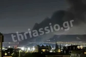 Ασπρόπυργος: Φωτιά δίπλα στην πίστα καρτ, ακούγονται εκρήξεις