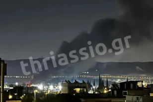Ασπρόπυργος: Φωτιά δίπλα στην πίστα καρτ, ακούγονται εκρήξεις