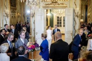 50 ηγέτες κρατών στο Παλάτι των Δανών βασιλιάδων-«Παρών» και ο Μητσοτάκης