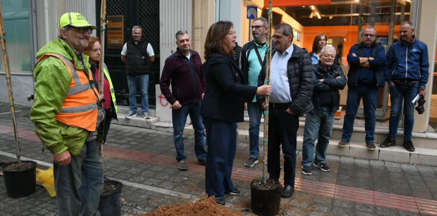 Ξεκίνησε η δενδροφύτευση στη Γούναρη: Νέα εικόνα στο κέντρο της Πάτρας ΦΩΤΟ Ξεκίνησε η δενδροφύτευση στη Γούναρη: Νέα εικόνα στο κέντρο της Πάτρας ΦΩΤΟ