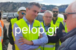 Αυτοψία Δήμα πριν την παράδοση του τελευταίου τμήματος της Πατρών – Πύργου ΦΩΤΟ