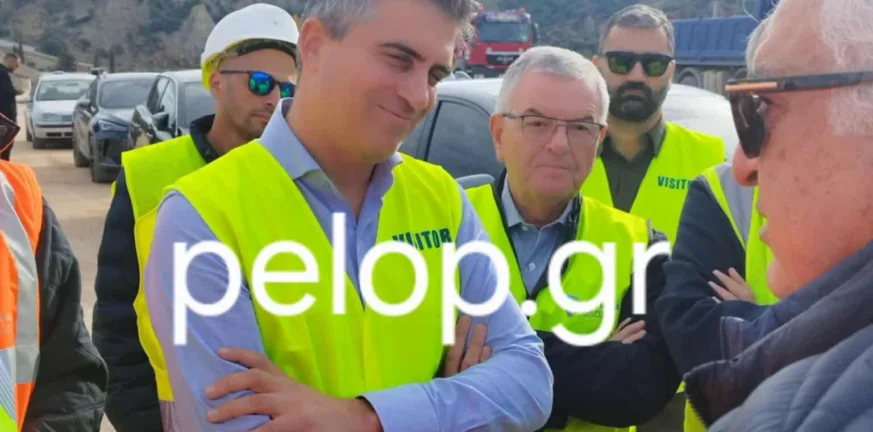 Αυτοψία Δήμα πριν την παράδοση του τελευταίου τμήματος της Πατρών - Πύργου ΦΩΤΟ