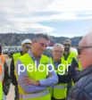 Αυτοψία Δήμα πριν την παράδοση του τελευταίου τμήματος της Πατρών - Πύργου ΦΩΤΟ